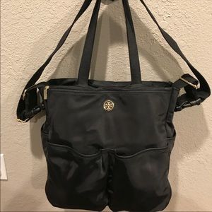 Tory Burch diaper bag with changing pad!